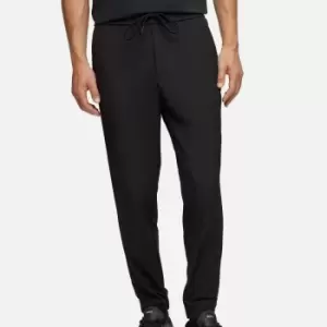 Image of BOSS Green Mens T-Flex Trousers - Black - IT 50/L