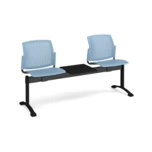 Image of Dams MTO Santana Perforated Back Plastic Seating - Bench 3 Wide with 3 Seats - B