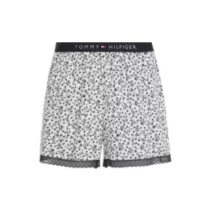 Image of Tommy Hilfiger Woven Short Print - White