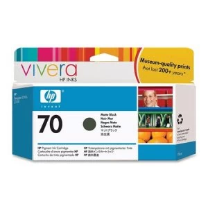 Image of HP 70 Matte Black Ink Cartridge