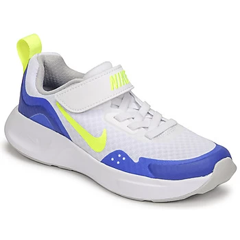 Image of Nike NIKE WEARALLDAY boys's Childrens Sports Trainers (Shoes) in White
