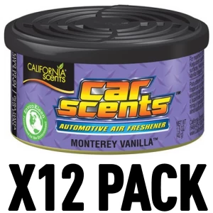 Image of Monterey Vanilla (Pack Of 12) California Car Scents