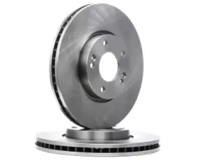 Image of RIDEX Brake disc 82B0251 Brake rotor,Brake discs HYUNDAI,KIA,ix35 (LM, EL, ELH),i30 (FD),i40 CW (VF),i30 (GD),TUCSON (JM),i30 CW (FD),i30 CW (GD)