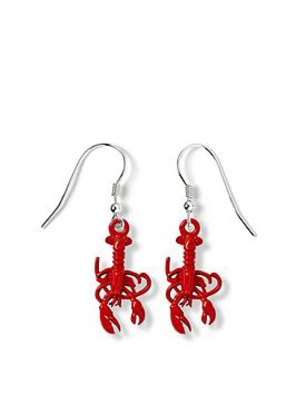 Image of FRIENDS TV Show 3D Lobster Dangle Earrings