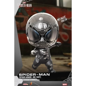 Image of Hot Toys Cosbaby Marvel's Spider-Man [Size S] - Spider-Man Spider Armour MK I Suit Version