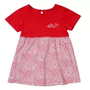 Image of Elle Twofer Dress Bb99 - Red