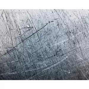 Image of Origin Murals Scratched Metal Grey Wall Mural - 3.5 x 2.8m