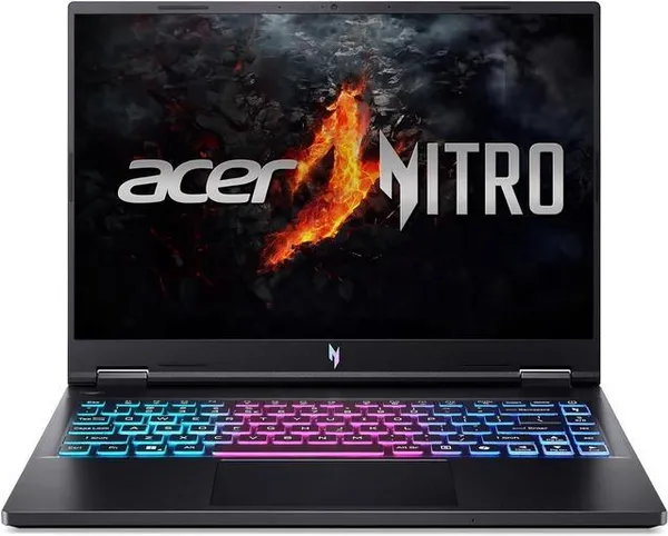 Image of Acer Nitro 14 14.5" Gaming Laptop - AMD Ryzen 5, RTX 4050, 512GB SSD, Black 4711121984266