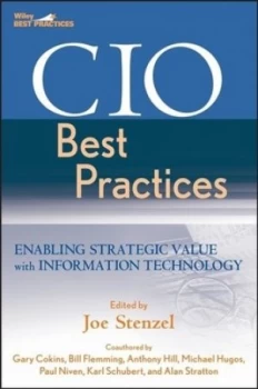 Image of Cio Best Practices by Joe Stenzel Hardback