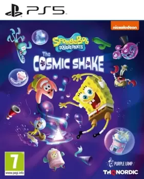 Image of Sponge Bob Squarepants The Cosmic Shake PS5 Game