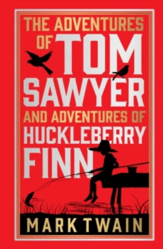 Image of The Adventures of Tom Sawyer & Adventures of Huckleberry Finn (Deluxe Hardbound Edition) Hardback