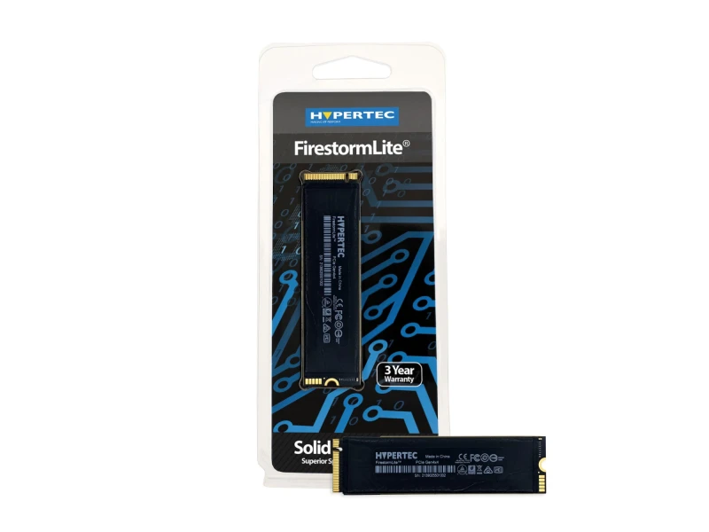 Image of Hypertec FirestormLite2TB M.2 2280 NVMe PCIe Gen 4x4 SSD; 2GB DRAM cac