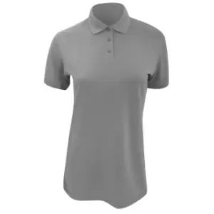 Image of Kustom Kit Ladies Klassic Superwash Short Sleeve Polo Shirt (16) (Graphite)