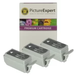 Image of Canon BCI-11BK Compatible Black Ink Cartridge 3 Pack