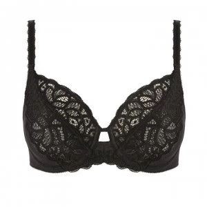 Image of Wacoal Raffine Underwired Bra - BLK Black
