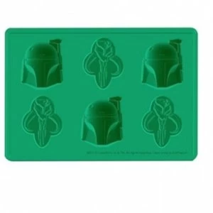 Image of Star Wars Boba Fett Silicone Ice Cube Tray