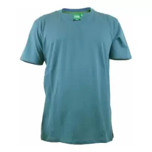 Image of Duke Mens Signature-2 V-Neck T-Shirt (XXL) (Teal)