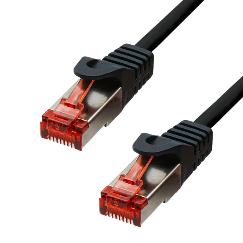 Image of ProXtend CAT6 F/UTP CU LSZH Ethernet Cable Black 7m