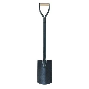Image of Wickes Treaded Steel Digging Spade - 991mm