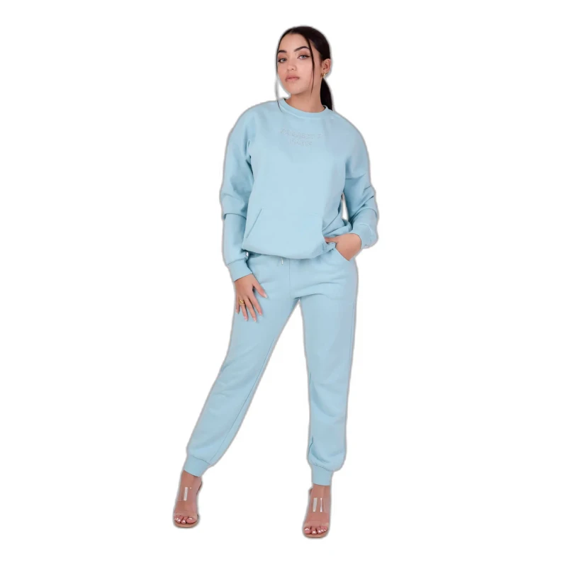 Image of Project X Paris Womens joggers Project X Paris Broderie relief Bleu Female XS