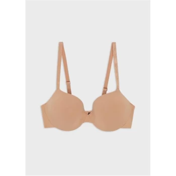 Image of Emporio Armani Invisible Basic Bra Linen Nude Size L Women