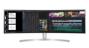 Image of LG 49" 49WL95C Dual QHD HDR IPS Ultra Wide Curved 5K LED Monitor