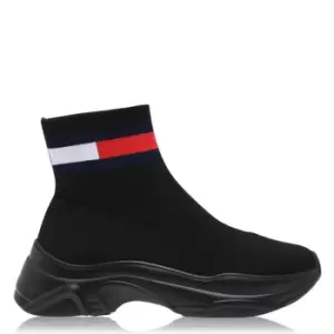 Image of Tommy Jeans Sock Trainers - Black