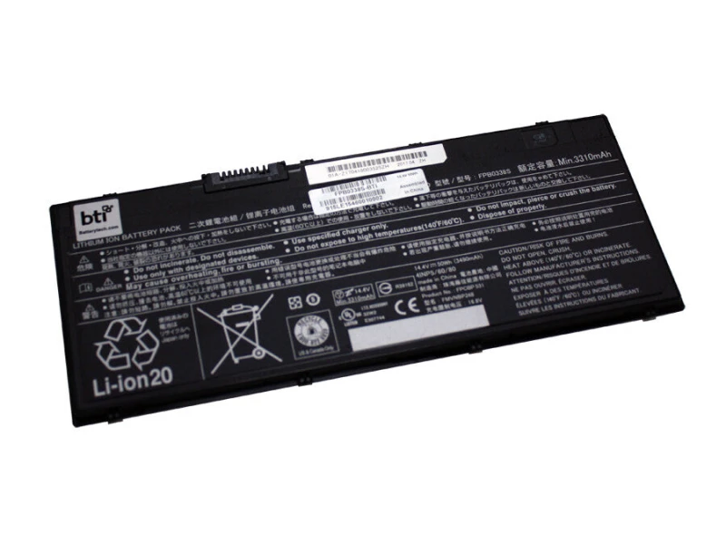 Image of BTI BTI FPCB531AP compatible 50Wh 4-cell battery for FUJITSU E548 E558 T937 T938 U748 FPCB531AP-BTI