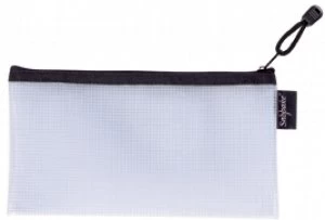 Image of Snopake EVA Mesh Zippa Bag DL Black Pack 3