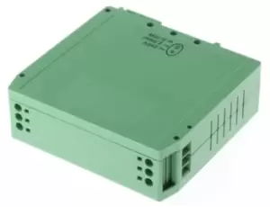 Image of Phoenix Contact Electronic Housing Enclosure Type UEGM Series, 79 x 25 x 85.5mm, Polyamide DIN Rail Enclosure