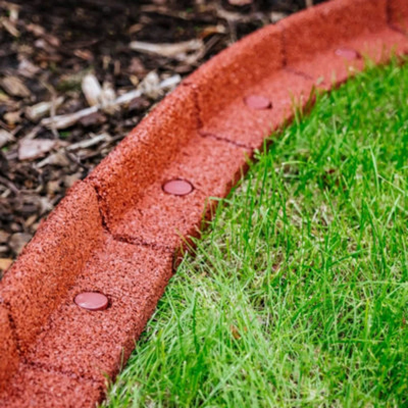 Image of Flexiborder Terracotta 6 X 1M Flexible Garden Edging For Garden Borders - Lawn Edging For Pathways And Landscaping
