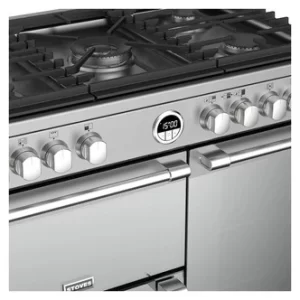 Image of Stoves 444444936 Sterling DX S900G 90cm Gas Range Cooker in Stainless Steel