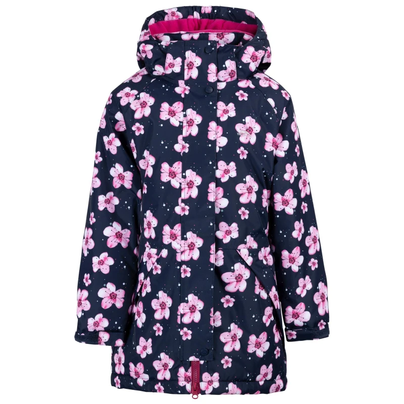 Image of Trespass Arlene Waterproof Jacket Navy female 5-6 Yrs