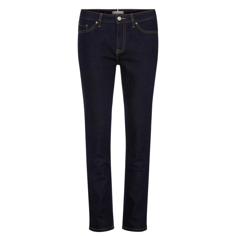 Image of Tommy Hilfiger Rome Straight Jean - Blue Blue 6