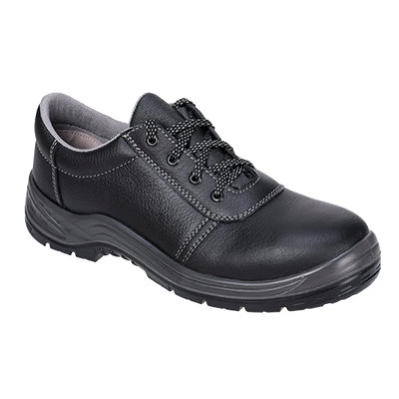 Image of Portwest S3 Kumo Steel Toe Cap Safety Shoes FW43BKR37 Colour: Black
