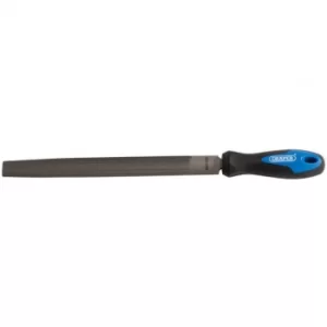 Image of Draper Soft Grip Engineer's File Round File and Handle, 250mm