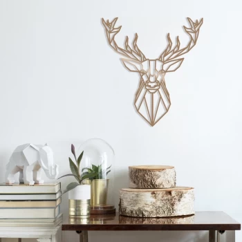 Image of Deer4 - Copper Copper Decorative Metal Wall Accessory