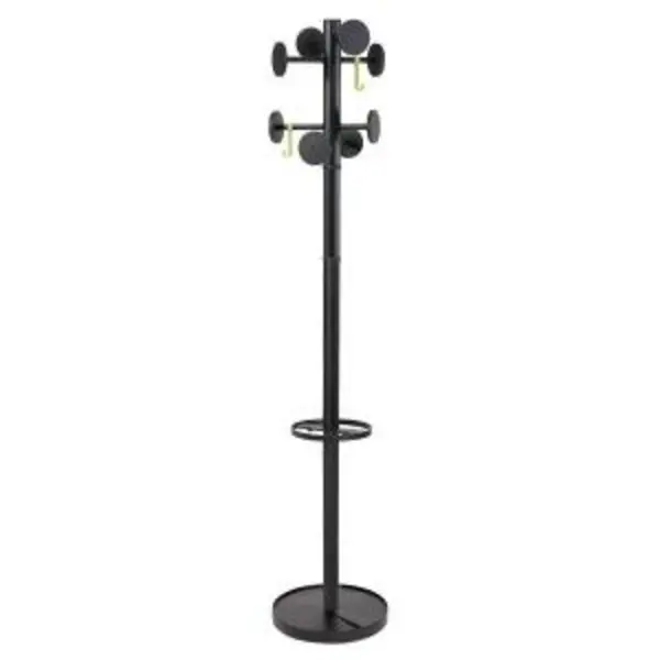 Image of Alba Alba PMSTAN3 M coat rack Floorstanding 8 hook(s) Grey PMSTAN3 M