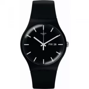 Image of Unisex Swatch MONO BLACK Watch