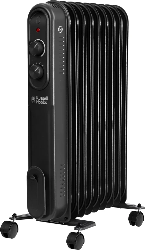 Image of Russell Hobbs RHOFR9004B Oil Filled Radiator Heaters 62cm Black 40431803620