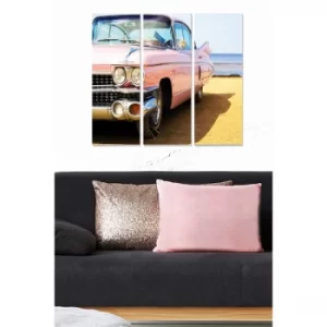 Image of MDF1725563 Multicolor Decorative MDF Painting (3 Pieces)