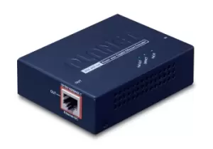 Image of PLANET POE-E201 network extender Network transmitter & receiver Blue