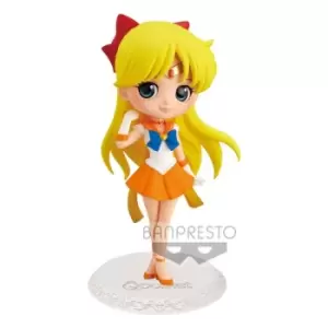 Image of Sailor Moon Eternal The Movie Q Posket Mini Figure Super Sailor Venus Ver. A 14 cm
