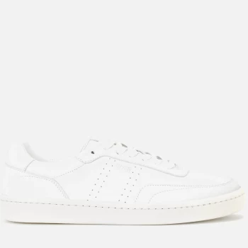 Image of Hugo Boss Ribeira Tenn Nubuck Cupsole Trainers White Size 8 Men