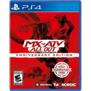 Image of MX vs ATV All Out Anniversary Edition PS4 Game