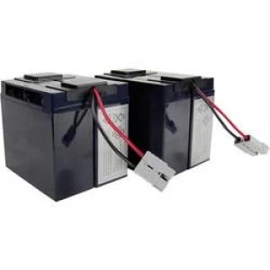 Image of UPS battery Conrad energy replaces original battery RBC11 Suitable for model B