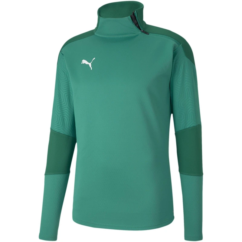 Image of Puma Mens Training Fleece Drill Top PG/PG male S