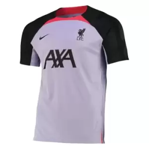 Image of 2022-2023 Liverpool Training Shirt (Purple Dawn)
