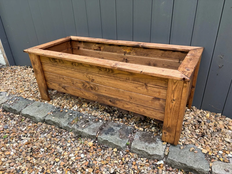 Image of Charles Taylor Trading Prestbury Raised Rectangular Trough Extra Large Brown
