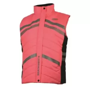 Image of Weatherbeeta Reflective Quilted Gilet - Pink